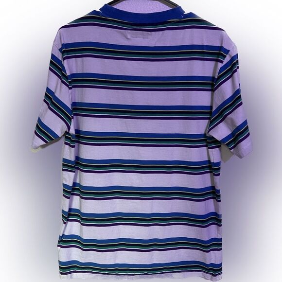 Vintage Guess EST.1991 Originals Multi Color Striped Shirt Mens Size S - Picture 3 of 3